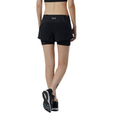 PANTALON NEW BALANCE IMPACT RUN 2 IN 1 MUJER NEGRO