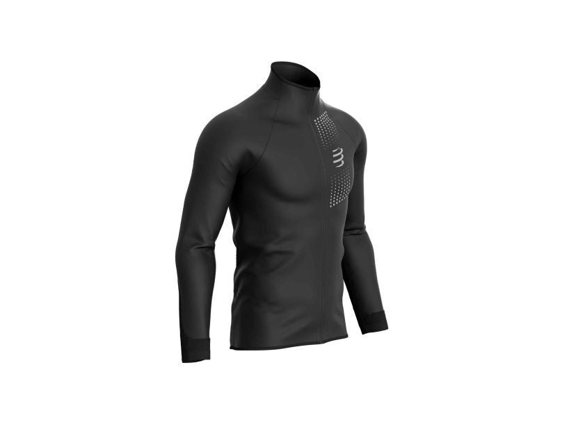 COMPRESSPORT HURRICANE WINDPROOF JACKET M NEGRO