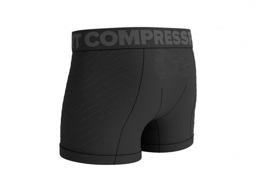 COMPRESSPORT SEAMLESS BOXER M NEGRO