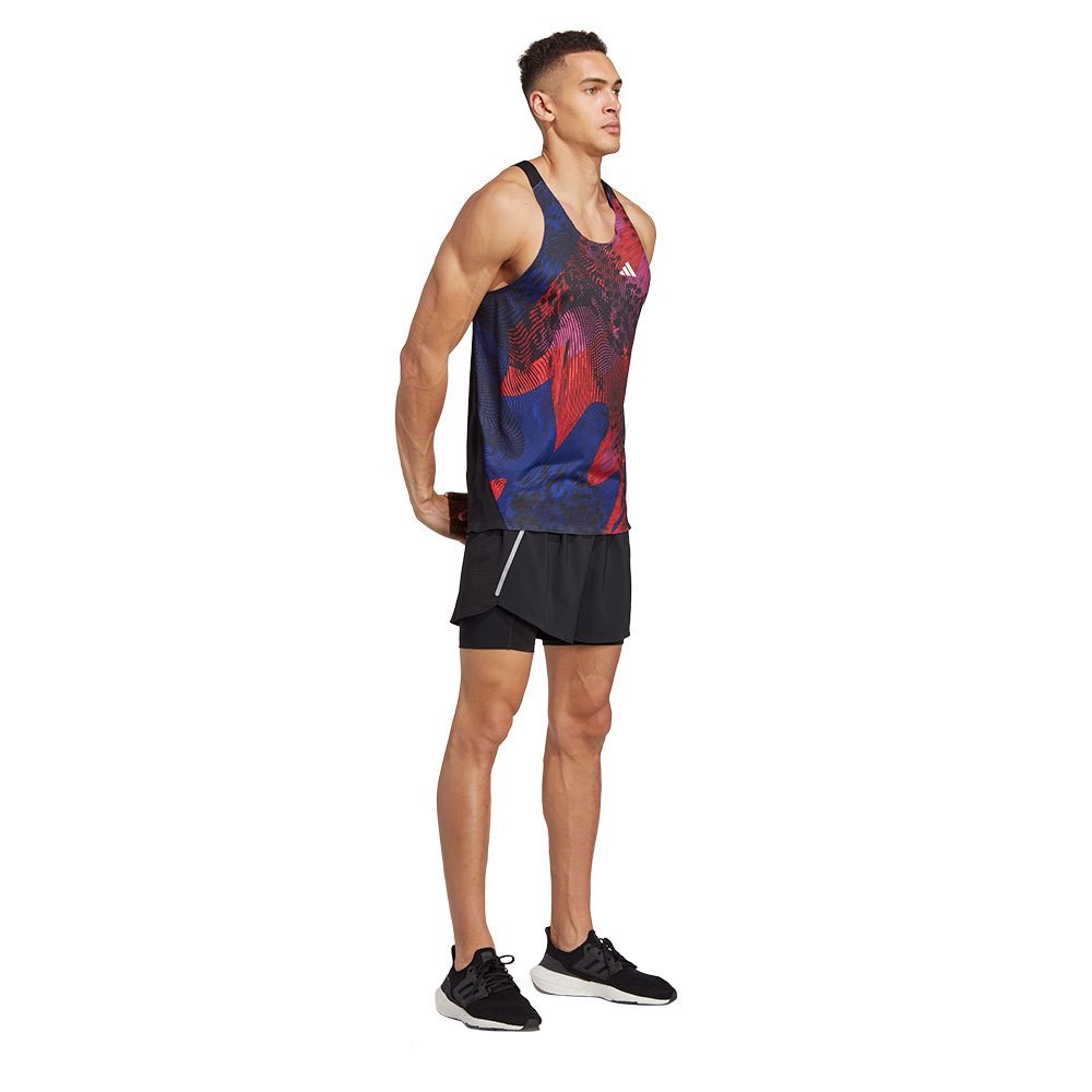 ADIDAS ADIZERO TANK HOMBRE ROJO AZUL