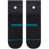 STANCE RUN LIGHT QUARTER NEGRO UNISEX