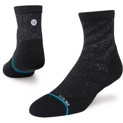 STANCE RUN LIGHT QUARTER NEGRO UNISEX