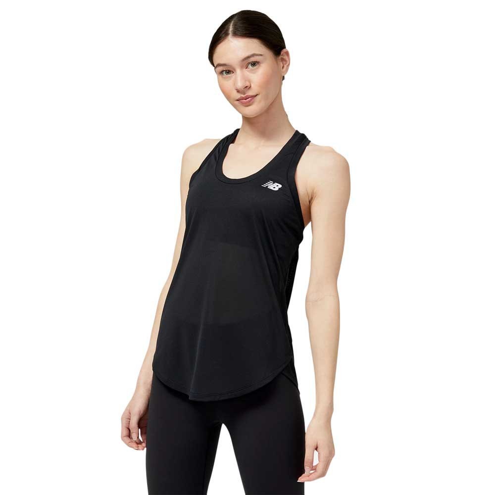 NEW BALANCE ACCELERATE TANK MUJER NEGRO