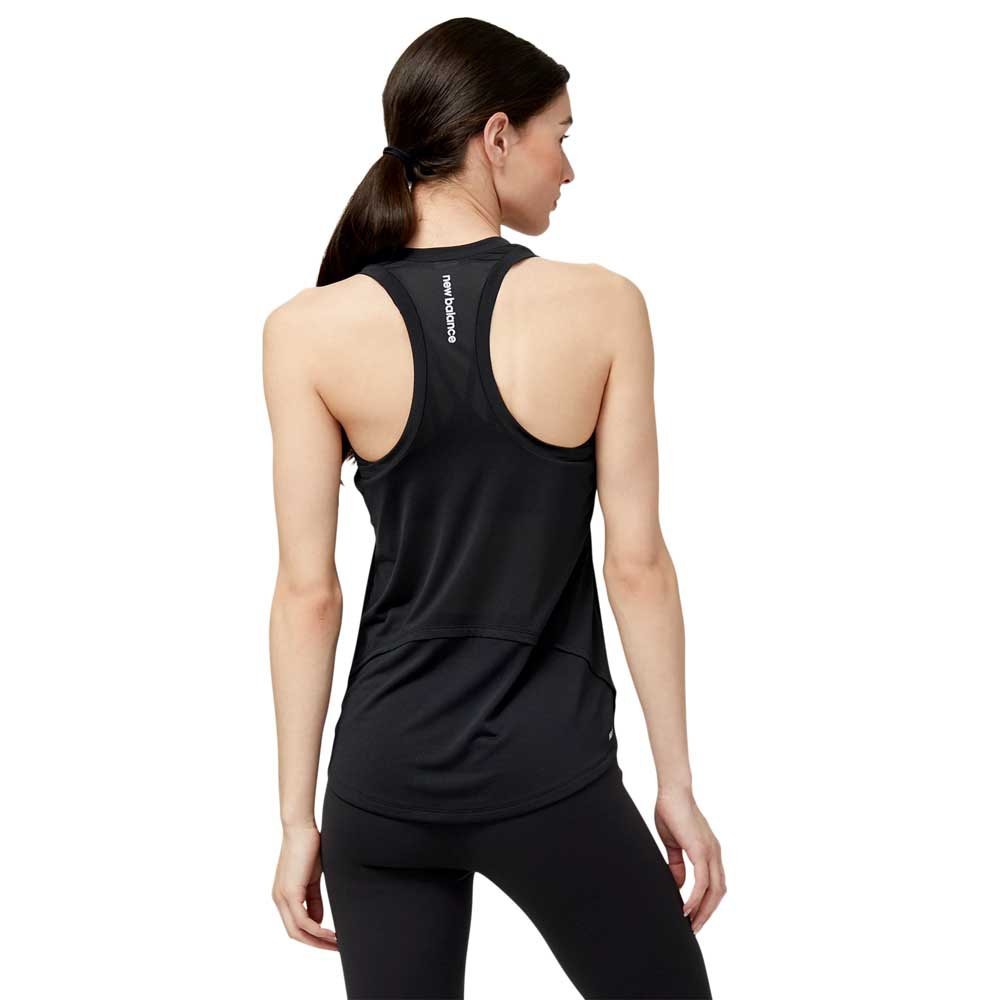 NEW BALANCE ACCELERATE TANK MUJER NEGRO