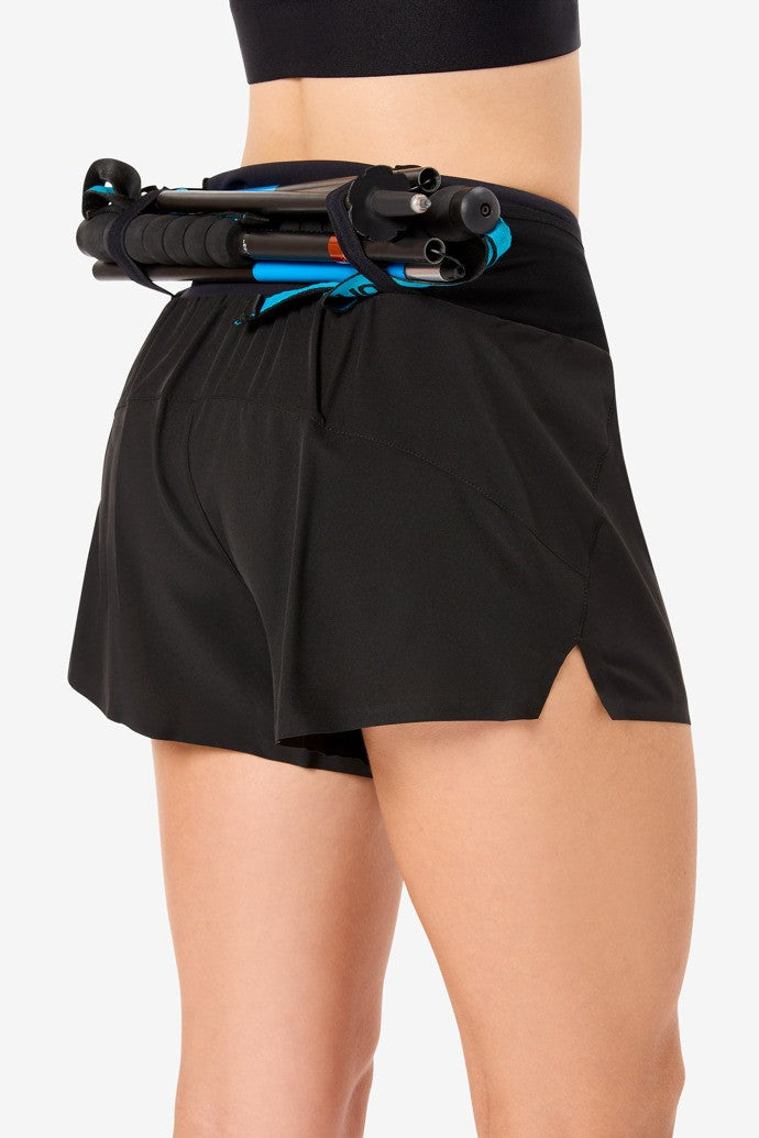 NNORMAL RACE SHORT MUJER NEGRO