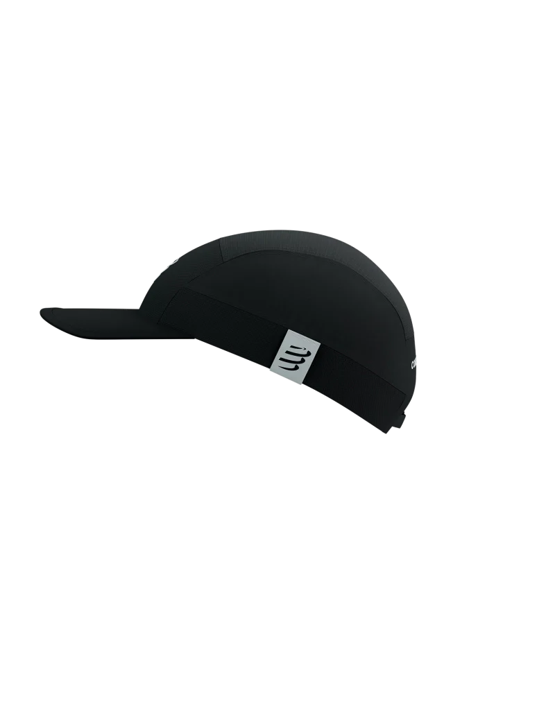 COMPRESSPORT 5 PANEL LIGHT CAP BLACK