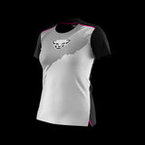 DYNAFIT DNA CAMISETA MUJER BLANCO NEGRO