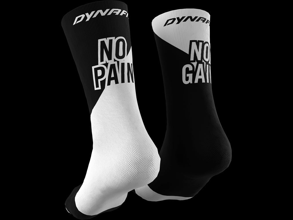 DYNAFIT NO PAIN NO GAIN CALCETINES UNISEX BLANCO
