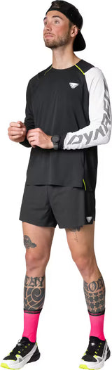 DNA 2IN 1 SPLIT SHORTS BLACK OUT HOMBRE