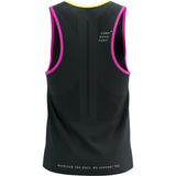 COMPRESSPORT PRO RACING SINGLET HOMBRE NEGRO MULTI