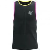 COMPRESSPORT PRO RACING SINGLET HOMBRE NEGRO MULTI