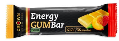 CROWN ENERGY GUM BAR MELOCOTON