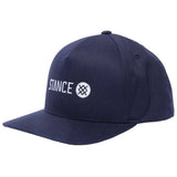STANCE ICON SNAPBACK HAT NAVY