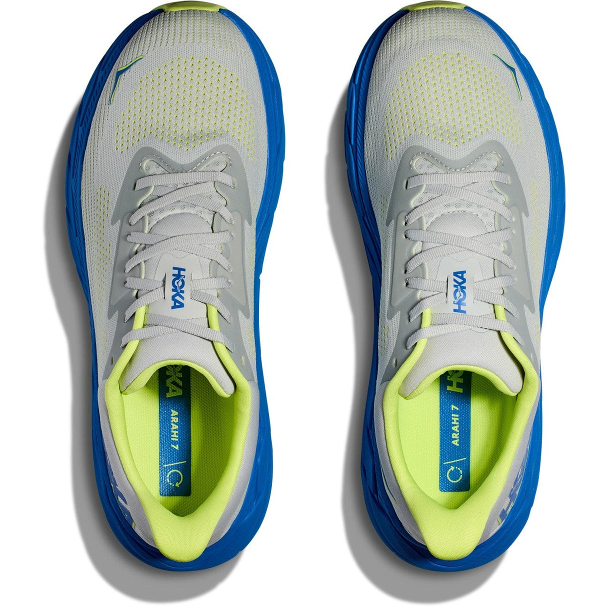 HOKA ARAHI 7 HOMBRE STARDUST ELECTRIC COBALT