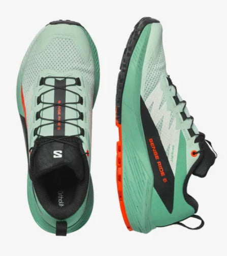 SALOMON SENSE RIDE 5 MUJER BAY NEGRO CHERRY