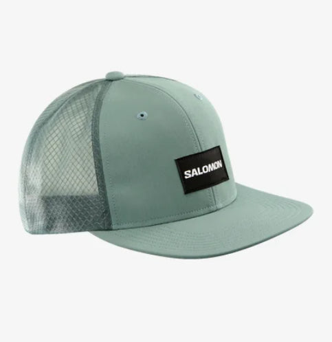 SALOMON GORRA TRUCKER VERDE ARTICO