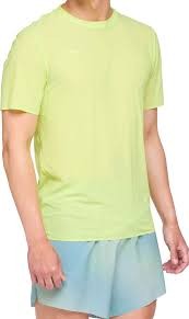 HOKA CAMISETA AIROLITE RUN SHORT SLEEVE LETTUCE HOMBRE
