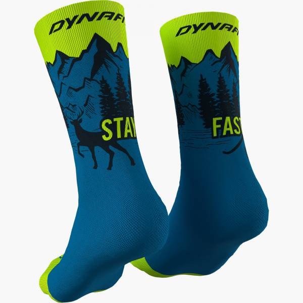 DYNAFIT STAY FAST CALCETINES UNISEX AMARILLO