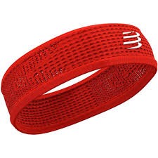 COMPRESSPORT THIN HEADBAND ON/OFF RED