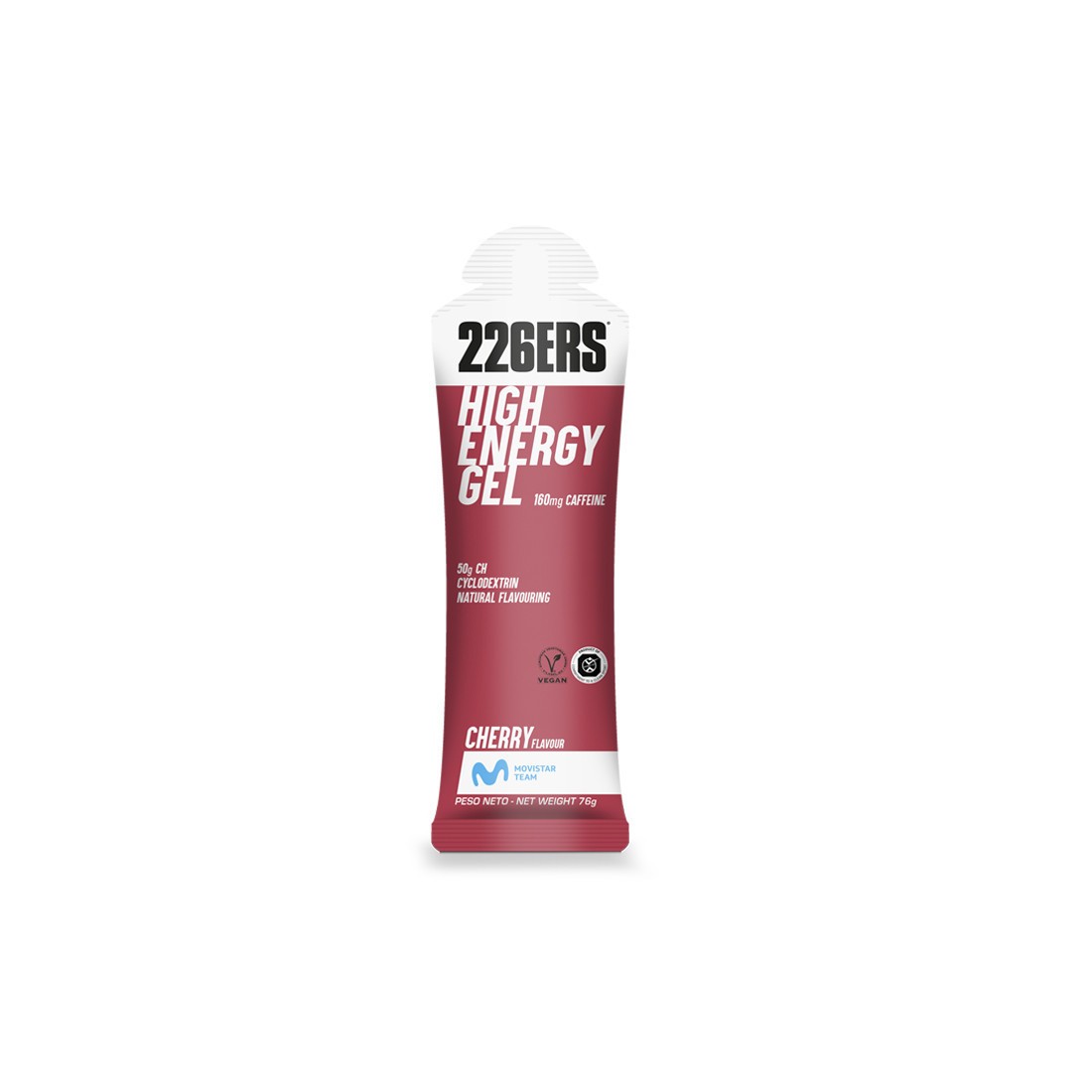 226ERS HIGH ENERGY GEL 76g CHERRY