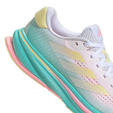 ADIDAS SUPERNOVA RISE WHITE ALMOST YELLOW FLASH AQUA MUJER