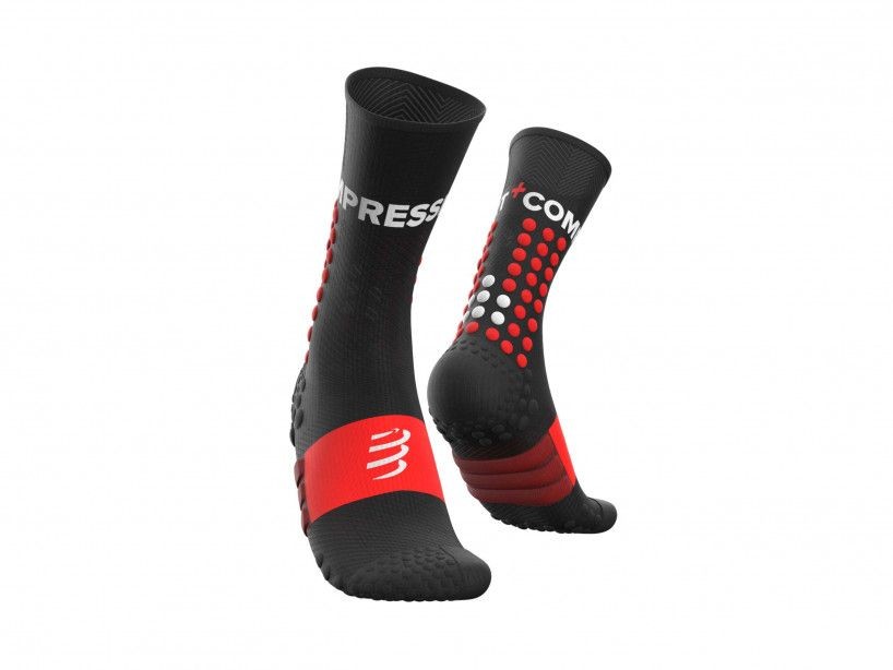 COMPRESSPORT CALCETINES DE ULTRA TRAIL NEGROS