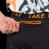 TRANGOWORLD PANTALON CORTO SERVOZ NEGRO