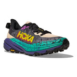 HOKA SPEEDGOAT 6 OATMEAL MOUNTAIN IRIS MUJER