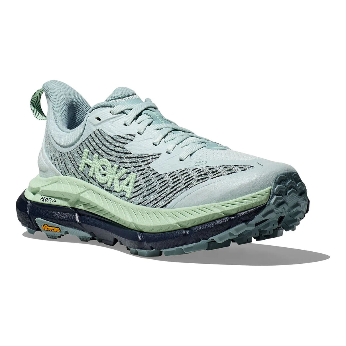 HOKA MAFATE SPEED 4 DROPLET MINT FLUORITE MUJER