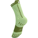 COMPRESSPORT PRO RACING SOCKS V4.0 TRAIL SHADOW LIME WOODBINE