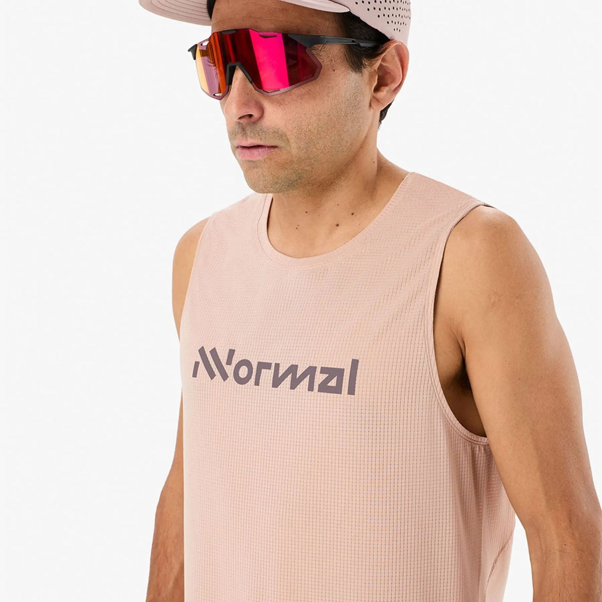 NNORMAL RACE TANK DUSTY PINK HOMBRE