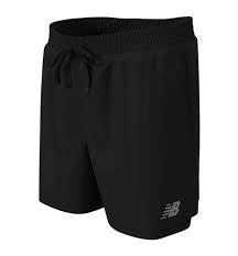 NEW BALANCE SHORT 5 INCH BLACK