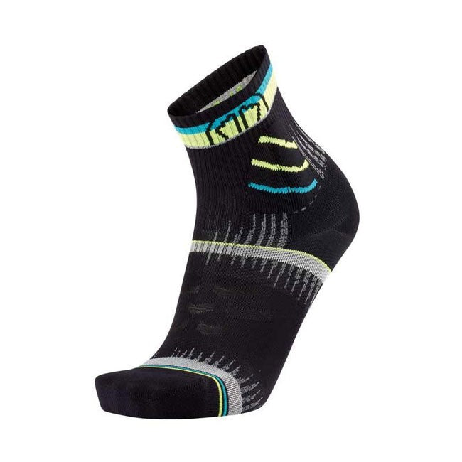 SIDAS TRAIL ULTRA SOCKS BLACK YELLOW BLUE