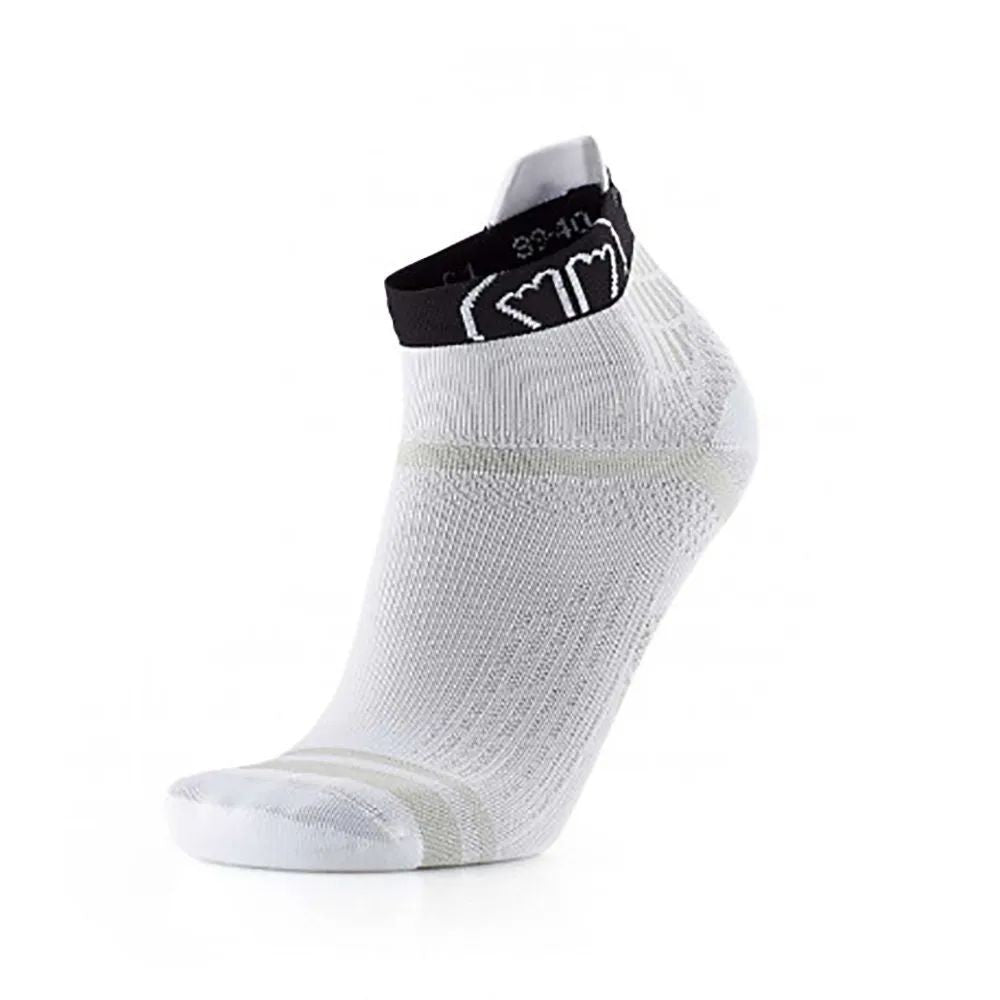 SIDAS RUN FEEL SOCKS WHITE BLACK