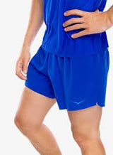 HOKA GLIDE 5 SHORT W BRIEF BLUE