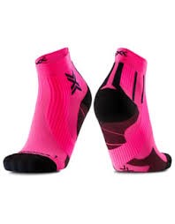 X-BIONIC X SOCKS RUN DISCOVER ANKLE FLUO PINK