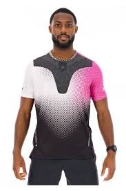 X-BIONIC COREFUSION RUNNING SHIRT DOT FADE WHITE NEO PINK