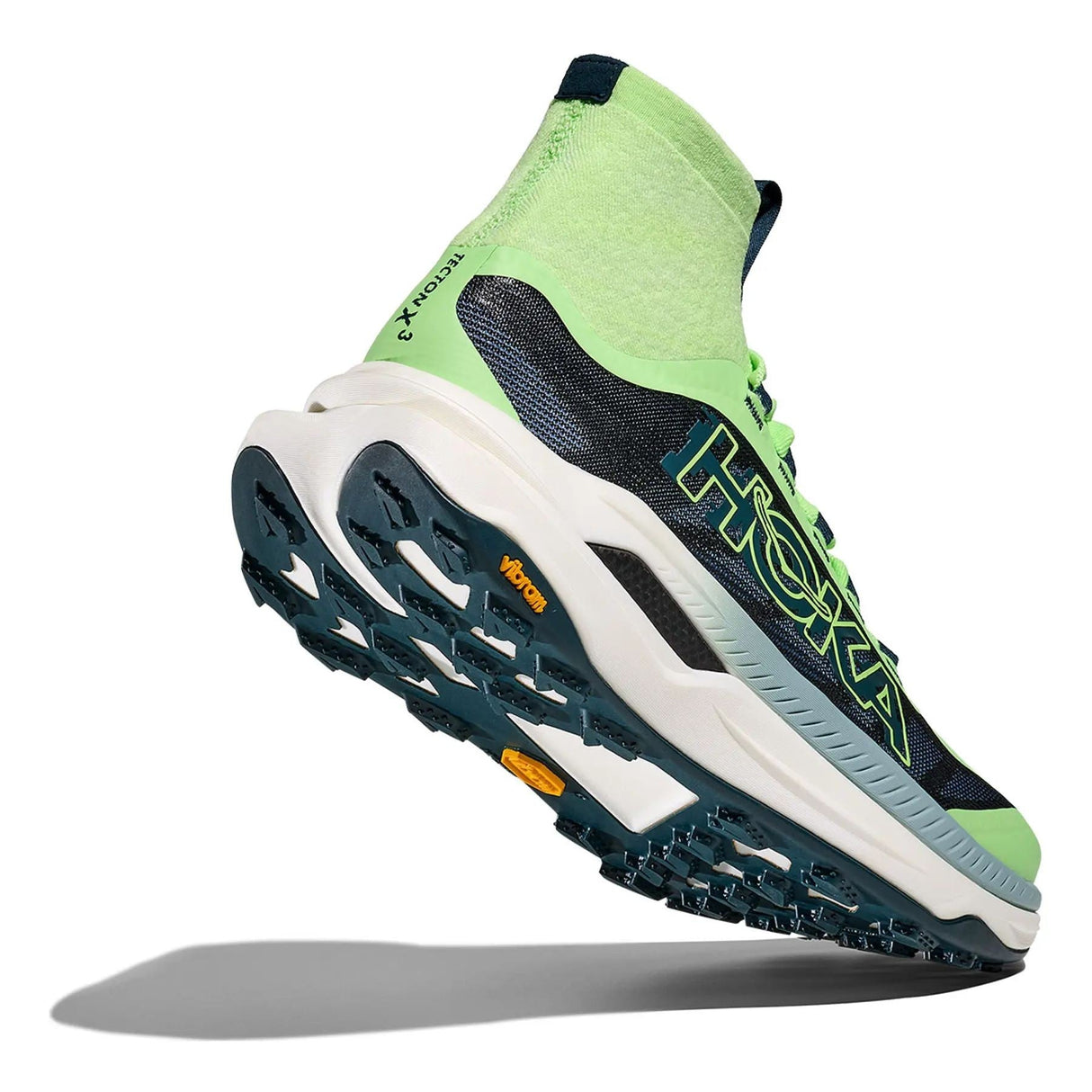 HOKA TECTON X 3 TART APPLE BLUE