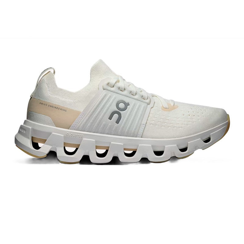 ON RUNNING CLOUDSWIFT 4 WHITE CREAM MUJER