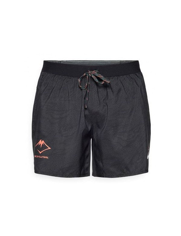 ASICS FUJITRAIL ALL OVER PRINT 5IN SHORT BLACK HOMBRE