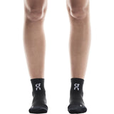 ON RUNNING CORE RUN SOCK MID 2P BLACK