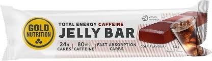 GOLD NUTRITION JELLY BAR CAFFEINE COLA 30 G