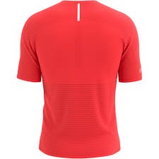 COMPRESSPORT PRO RACING T SHIRT FLUO RED HOMBRE