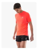 COMPRESSPORT PRO RACING T SHIRT FLUO RED HOMBRE