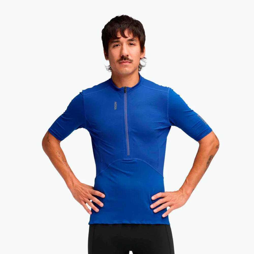 HOKA SKYBREEZE SHORT SLEEVE ZIP ULT