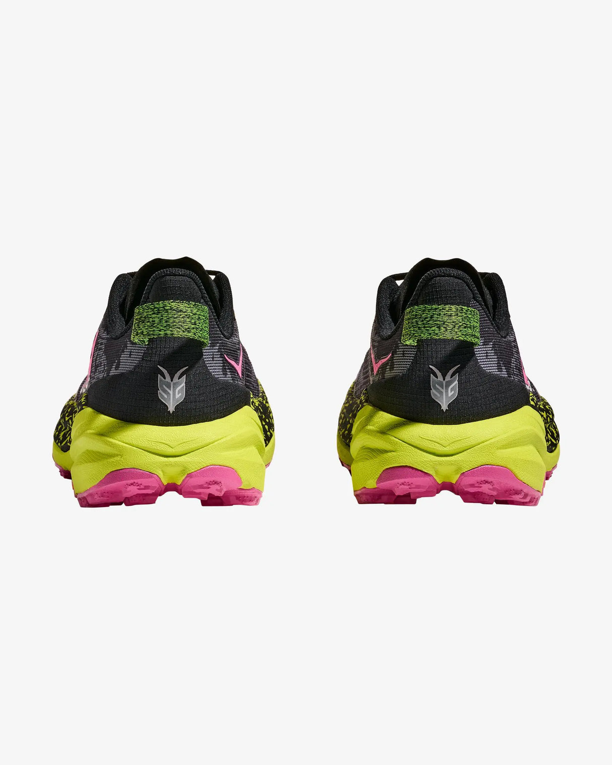 HOKA SPEEDGOAT 6 BLACK NEON MUJER