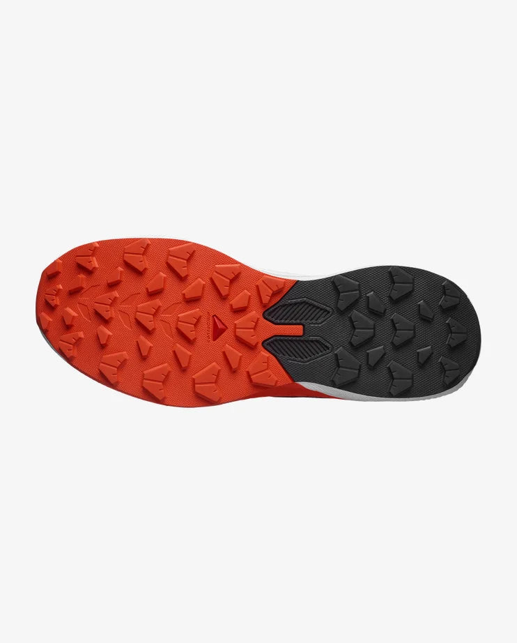 SALOMON PULSAR BLACK WHITE CHERRY TOMATO HOMBRE