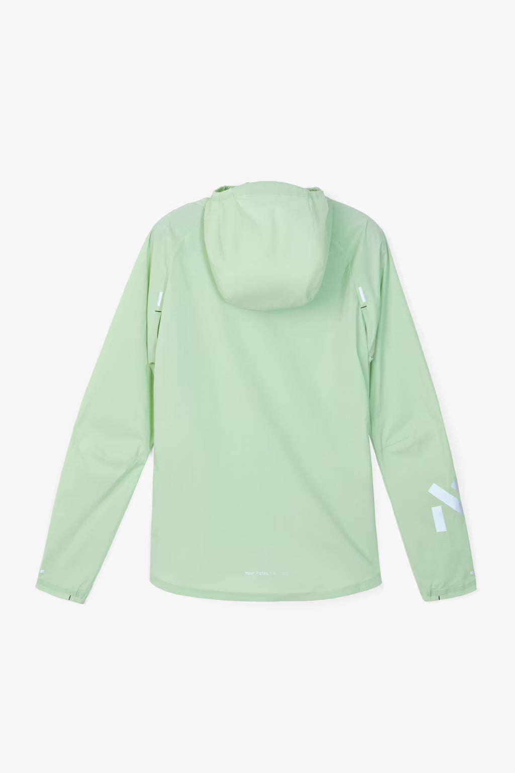 NNORMAL TRAIL WIND JACKET LIGHT GREEN MUJER