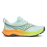 SAUCONY PEREGRINE 16 AQUA CITRON MUJER