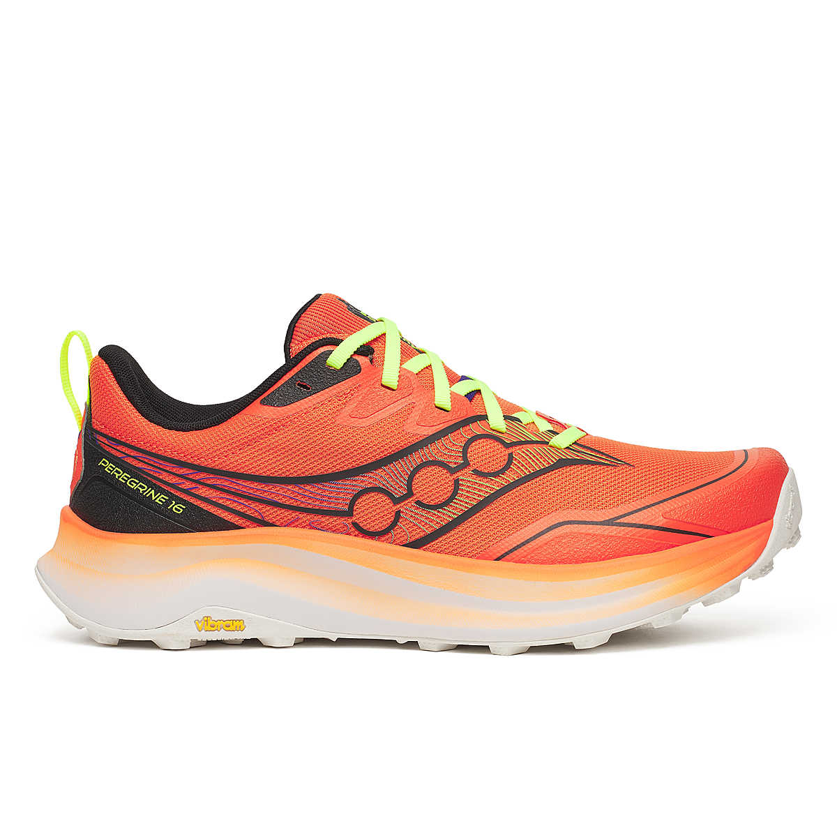 SAUCONY PEREGRINE 16 FIRE BLACK HOMBRE